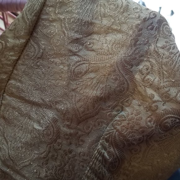 Vintage 50s 60s Gold Cigarette Capri Pants - Picture 8 of 12